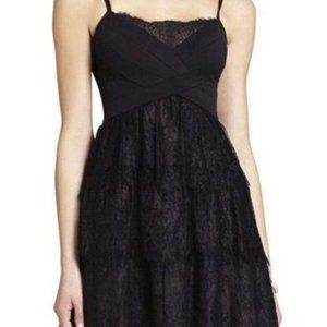(NWOT) Vintage Black Lace Women's Dress